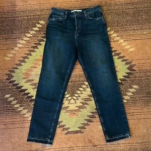 **SOLD** Hudson Holly High Rise Straight Leg Jeans